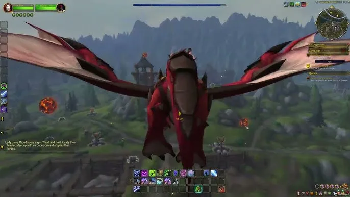 پرواز بین زون‌ها در World of Warcraft